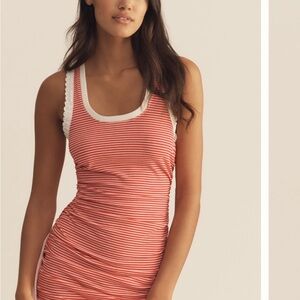 Daily Practice Day Trip Ruffled Mini Dress NWT